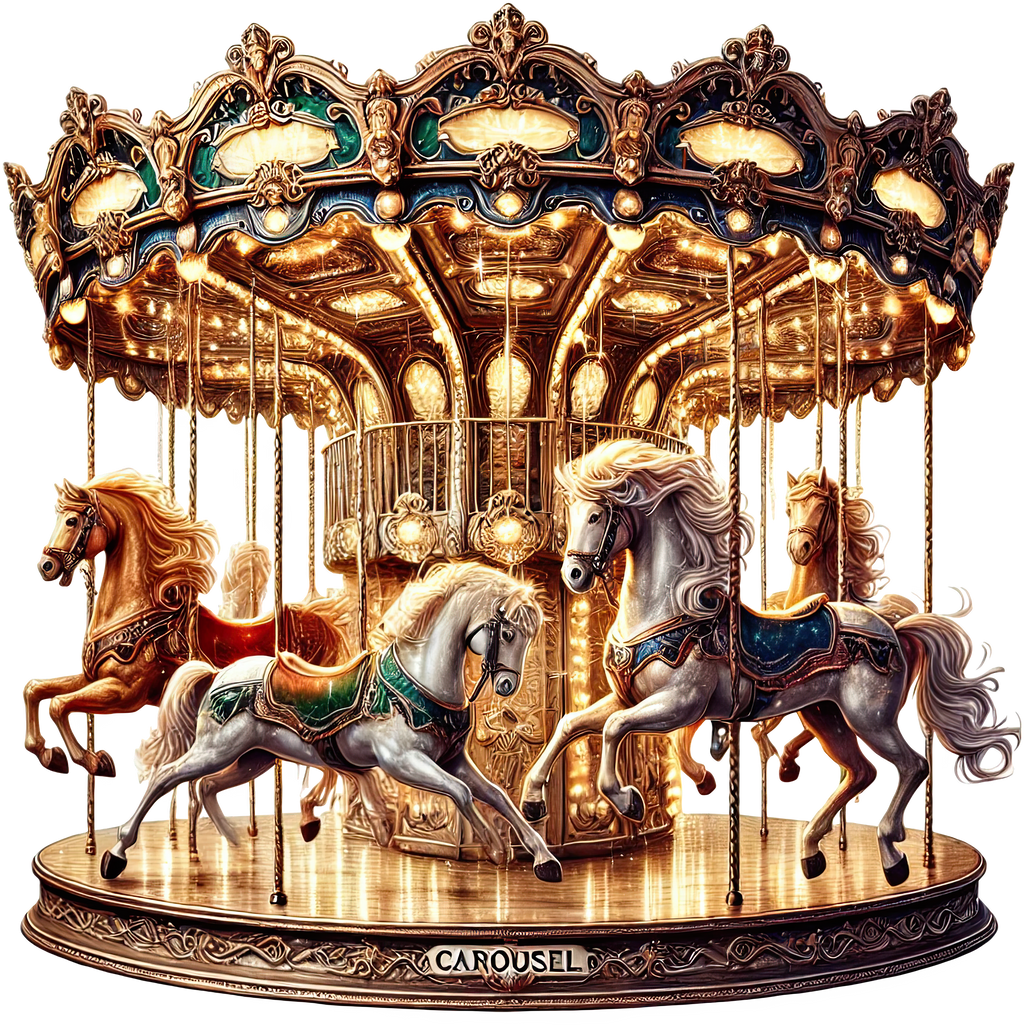 Animal Carousels Heat Transfer