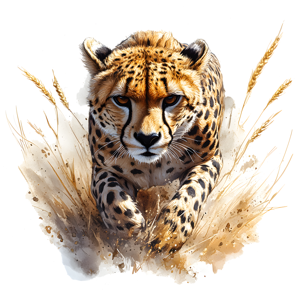 African Safari Animals Heat Transfer