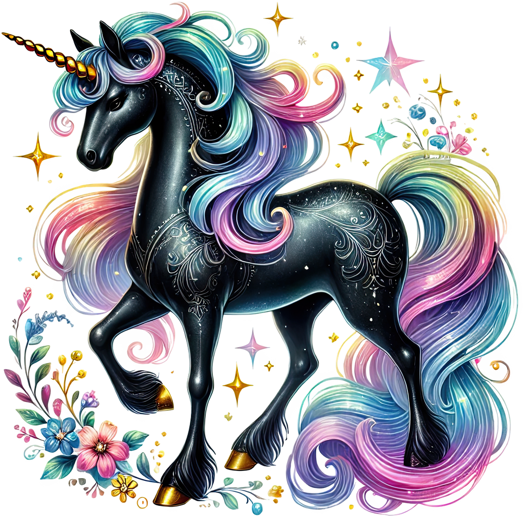 Black Unicorns Heat Transfer
