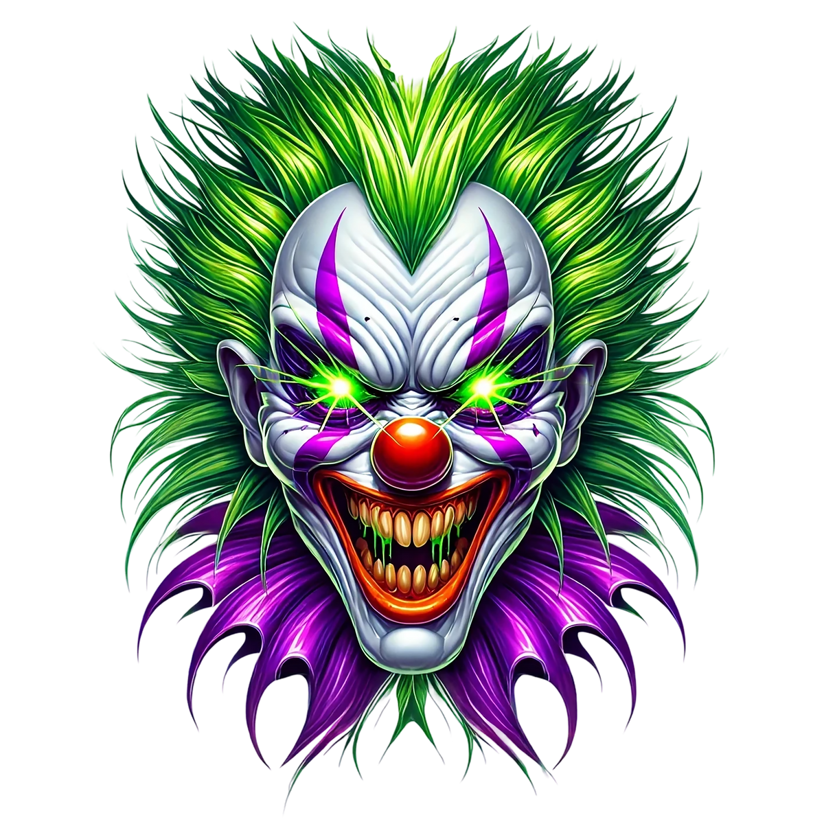 Psycho Clowns Heat Transfer