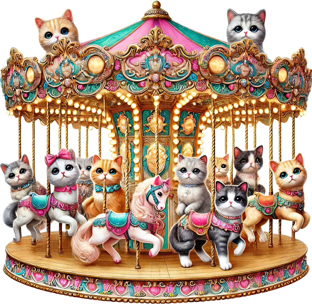 Animal Carousels Heat Transfer