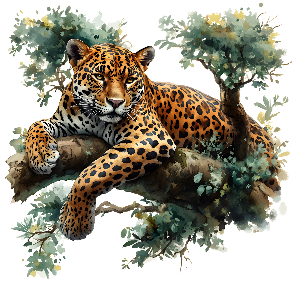 African Safari Animals Heat Transfer