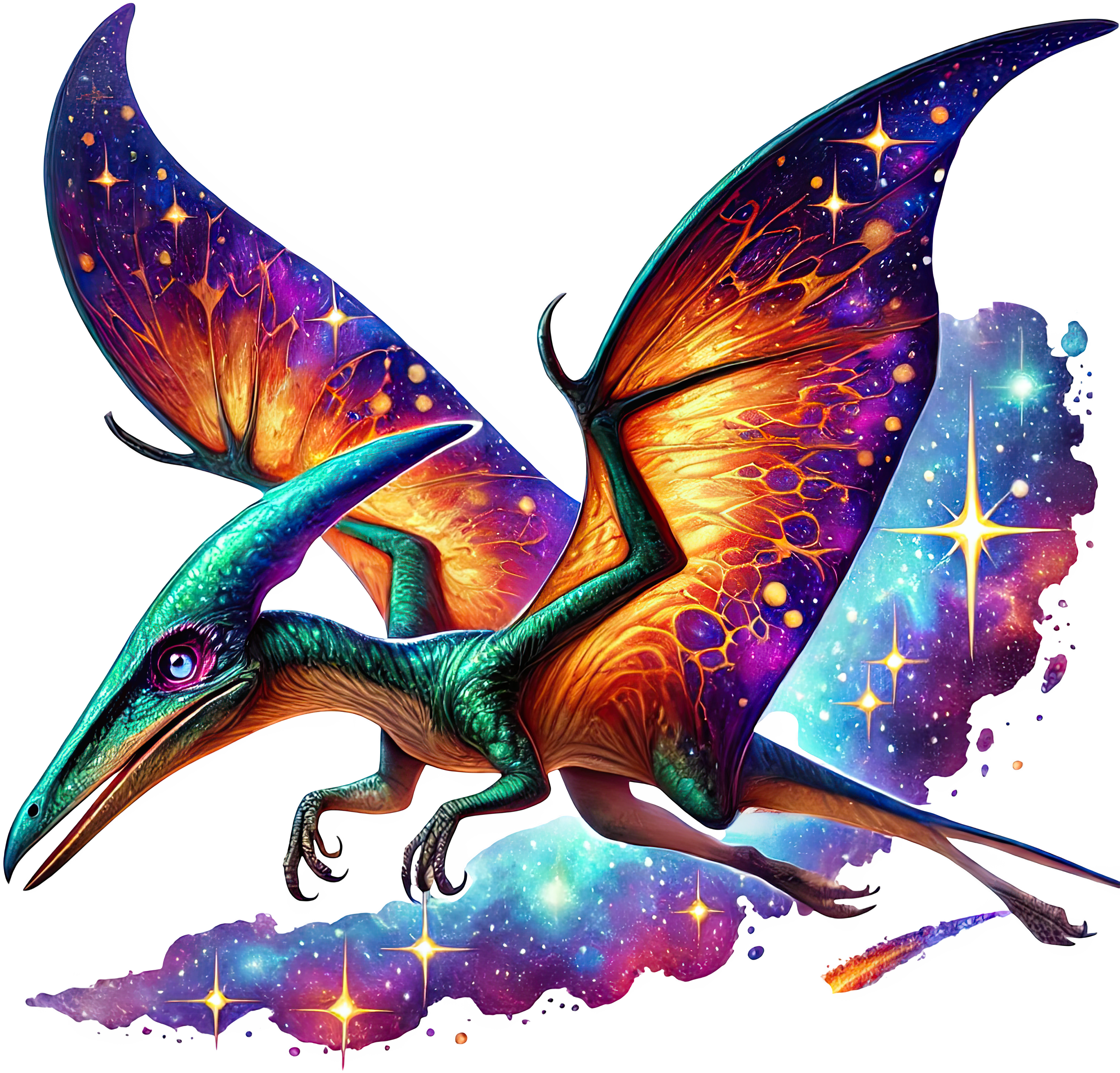 Cosmic Dinosaurs Heat Transfer