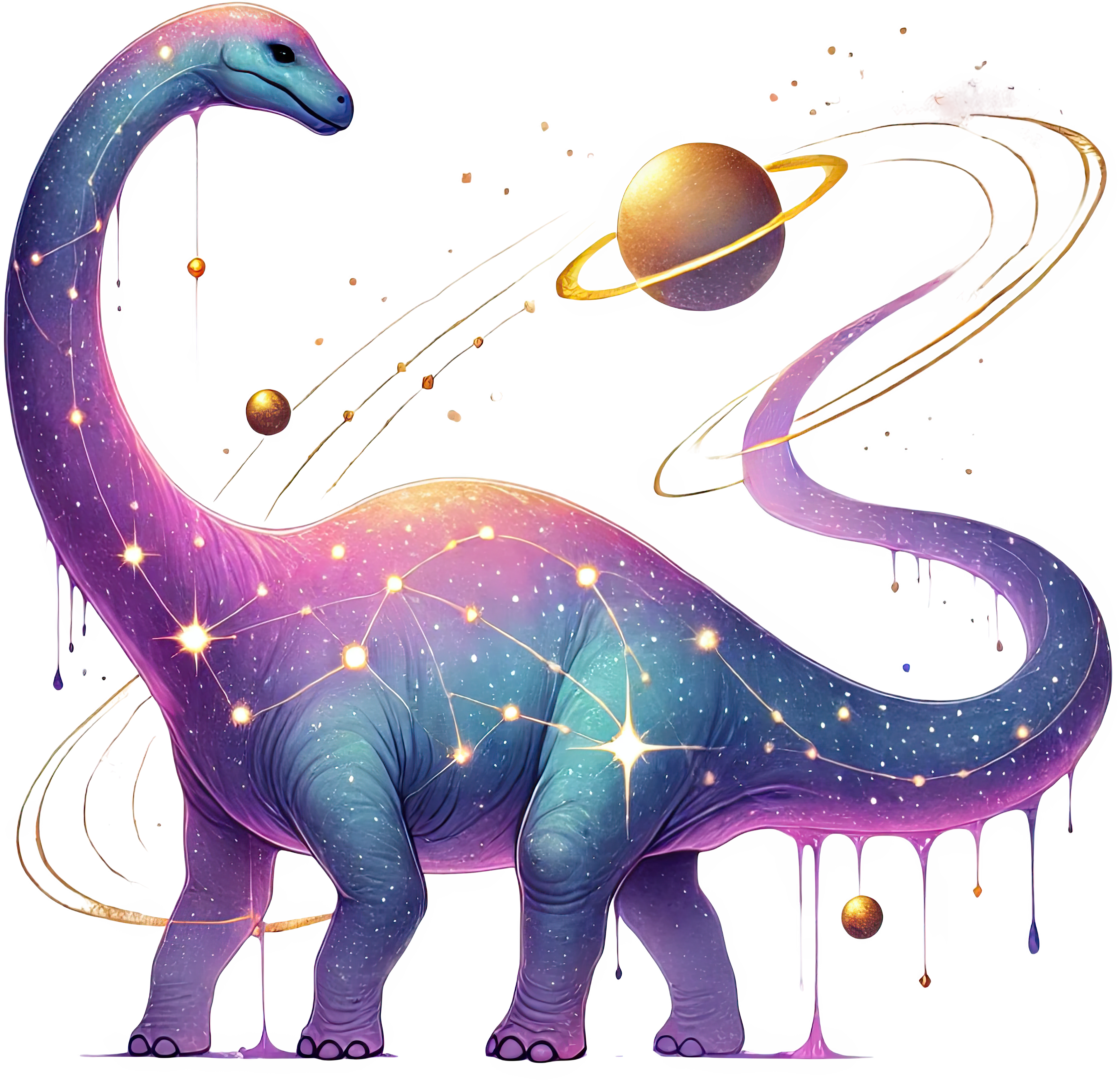 Cosmic Dinosaurs Heat Transfer