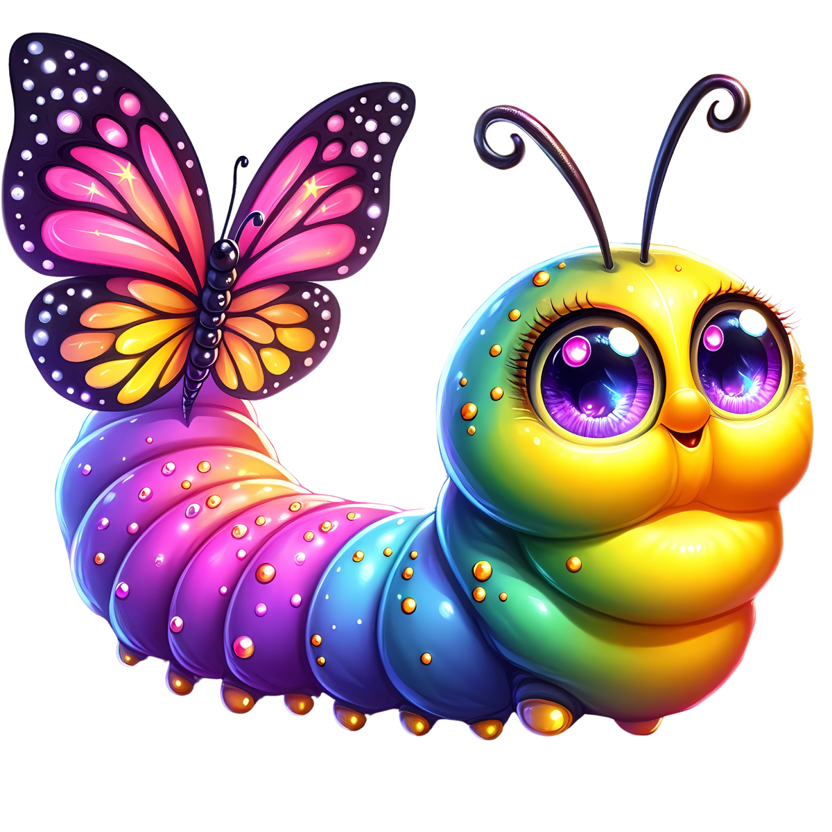 Butterfly, Caterpillar, Snail Heat Transfer