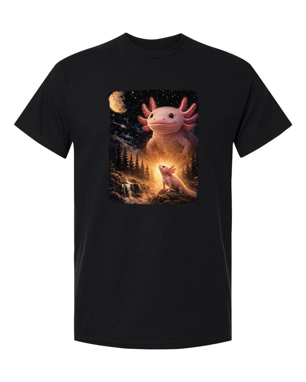 Animals by Moonlight Graphic T-shirt S-5X