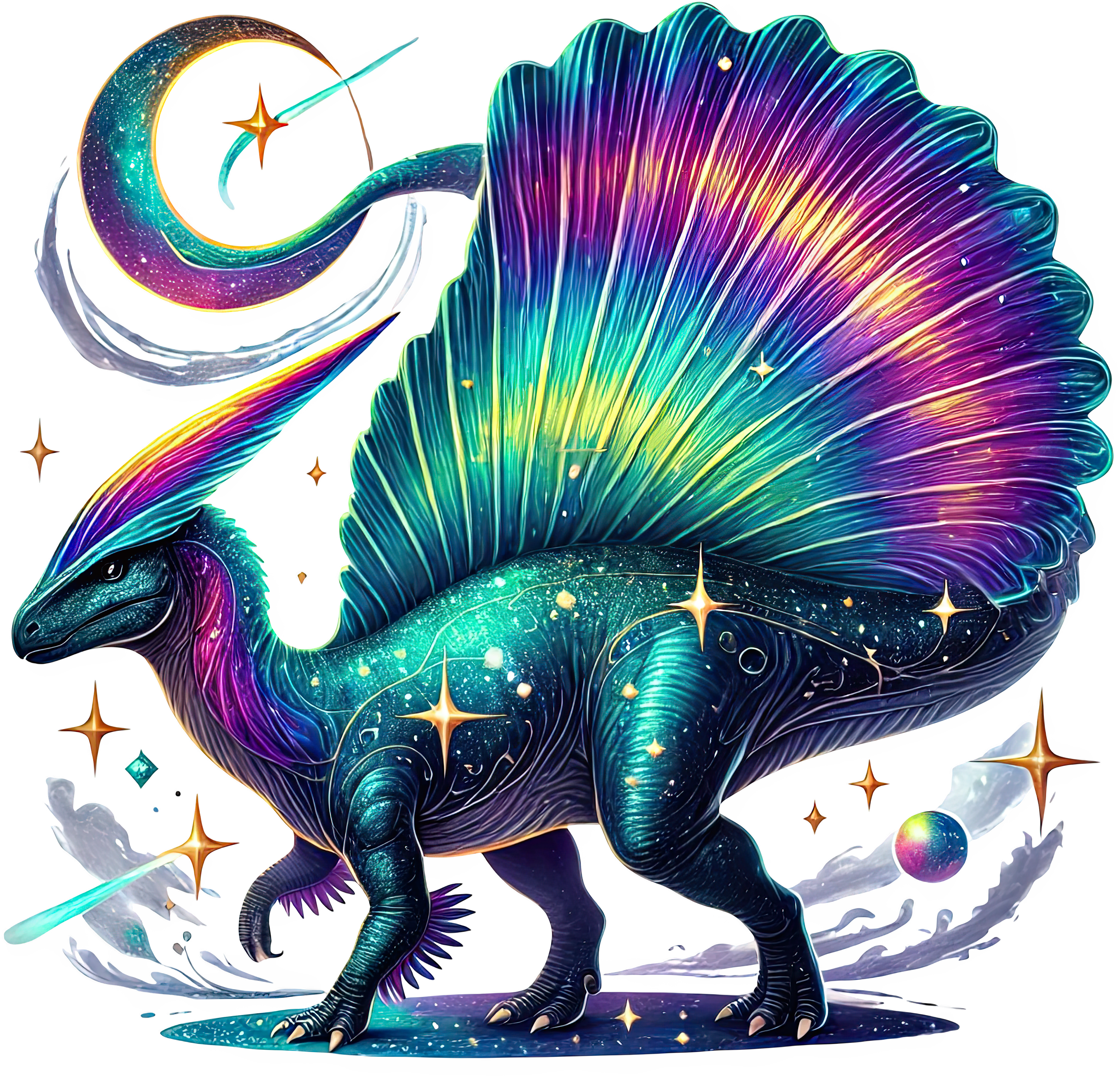 Cosmic Dinosaurs Heat Transfer