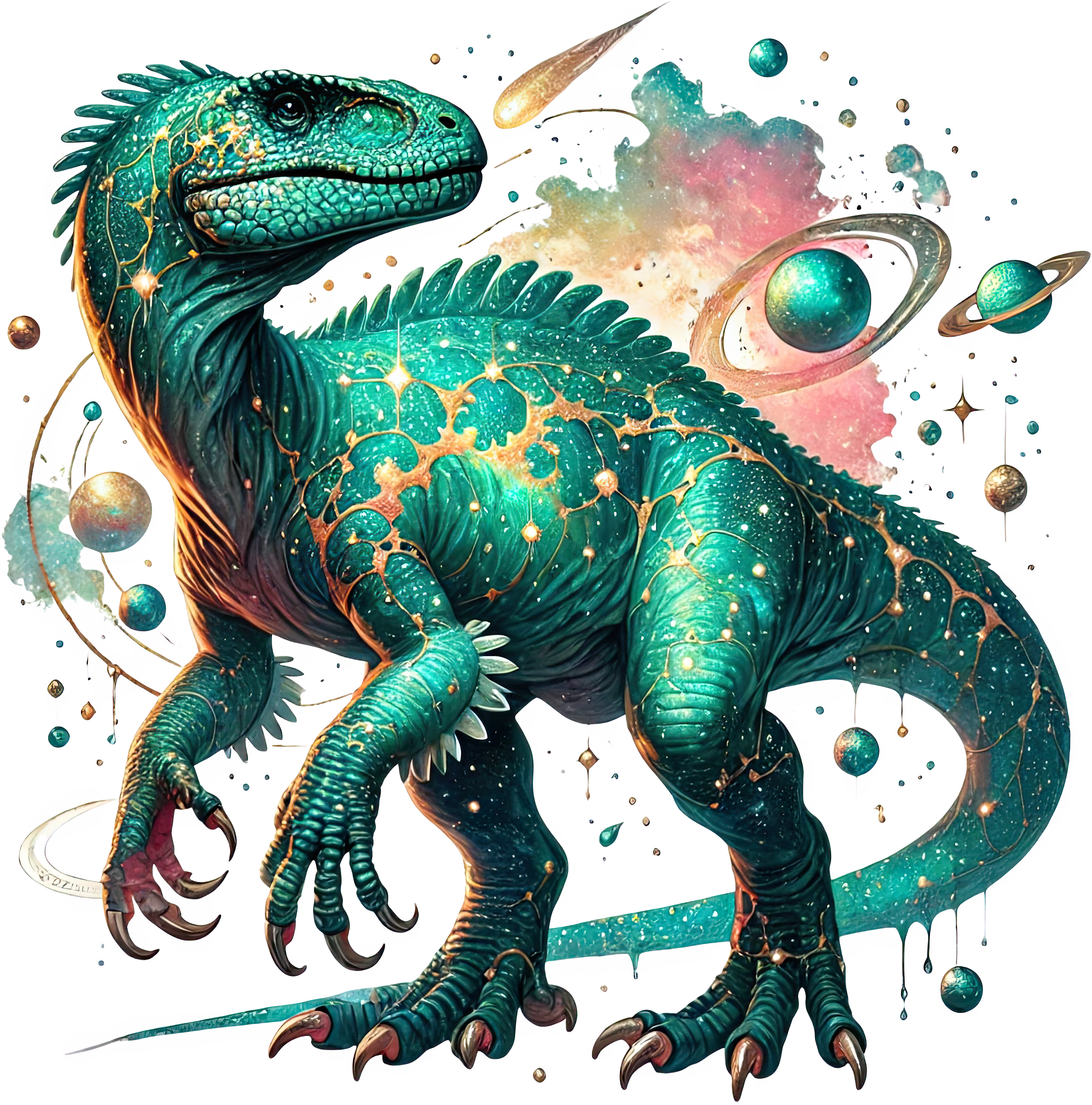 Cosmic Dinosaurs Heat Transfer