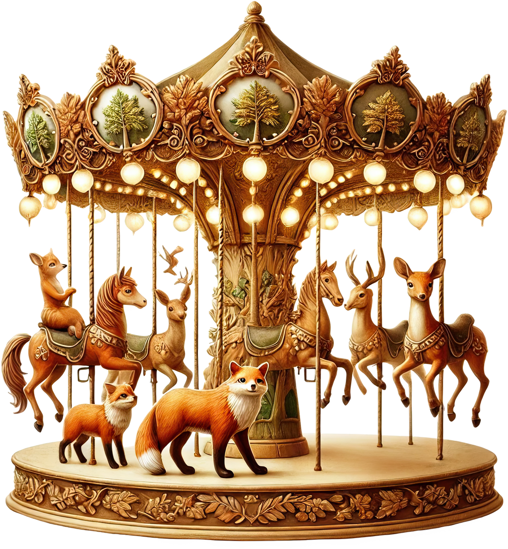 Animal Carousels Heat Transfer