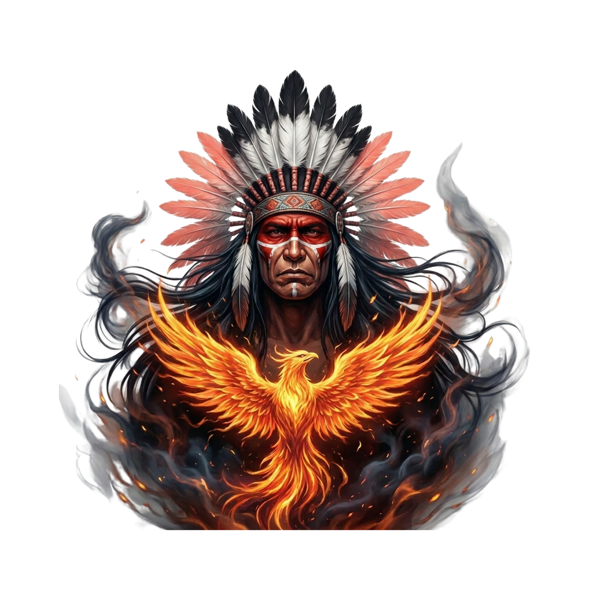 Native Americans Graphic T-shirt S-5X
