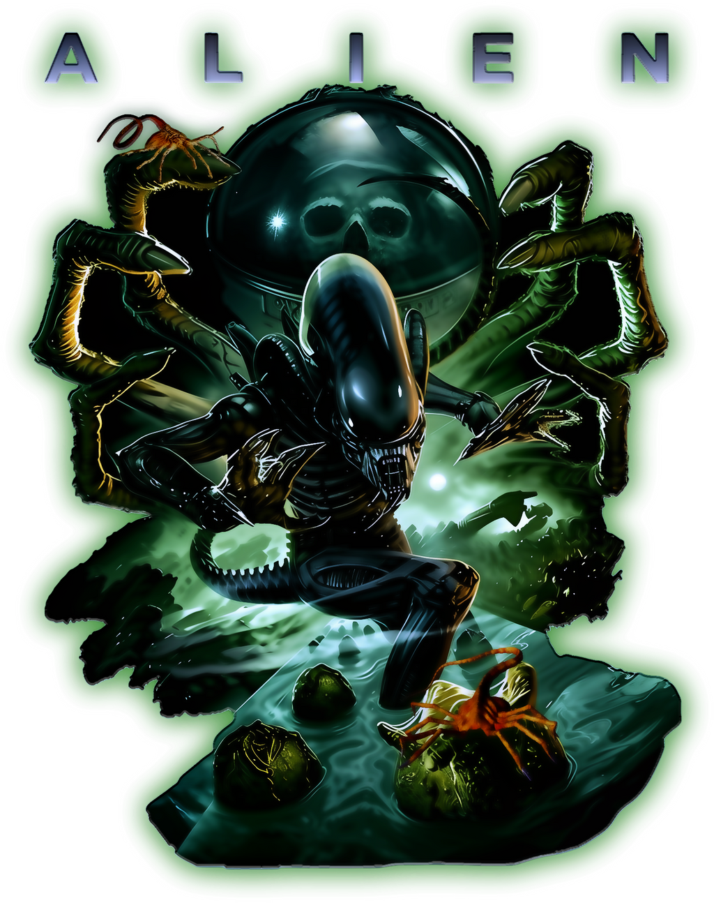 1 Horror Designs Heat Transfer