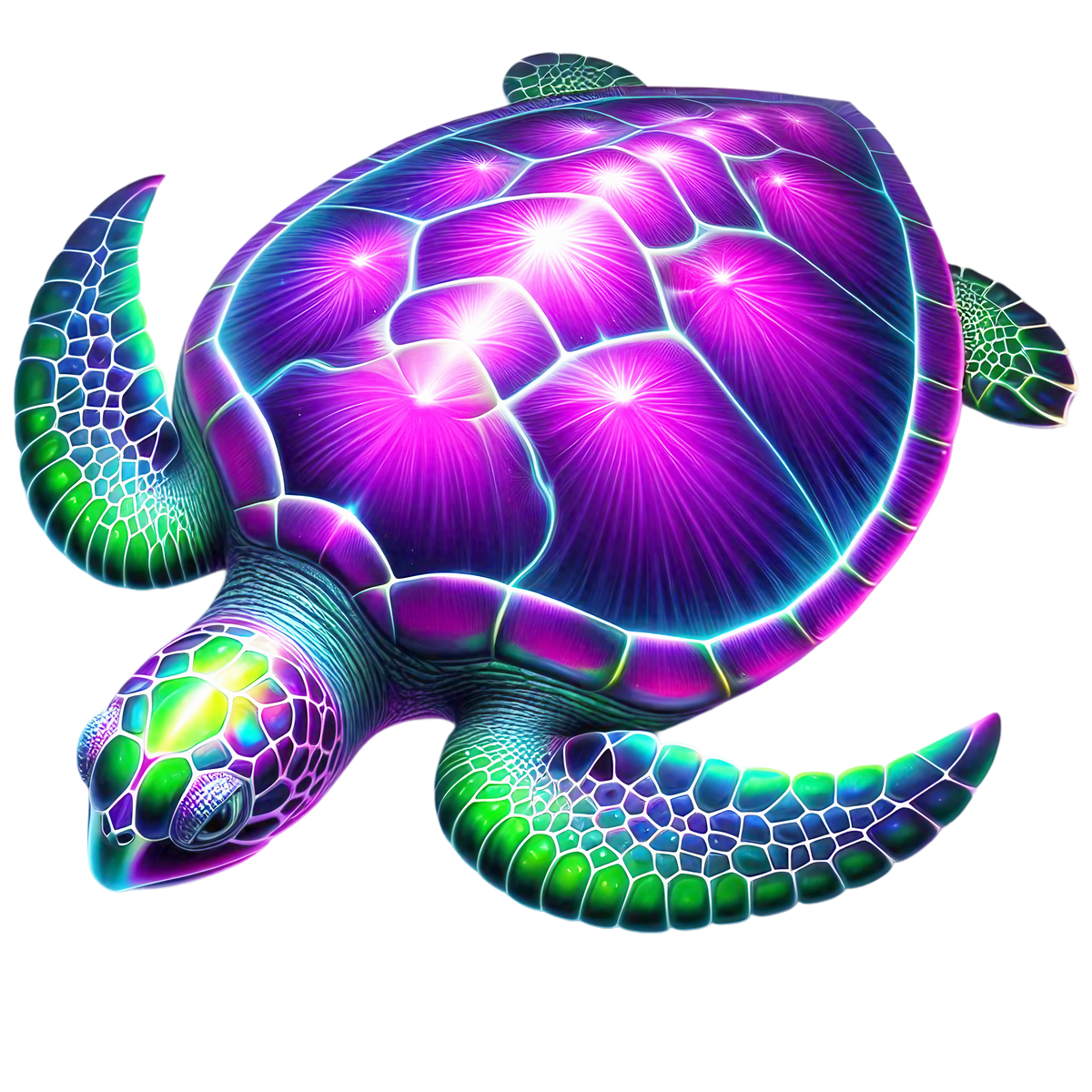 10 Turtles Graphic T-shirt S-5X