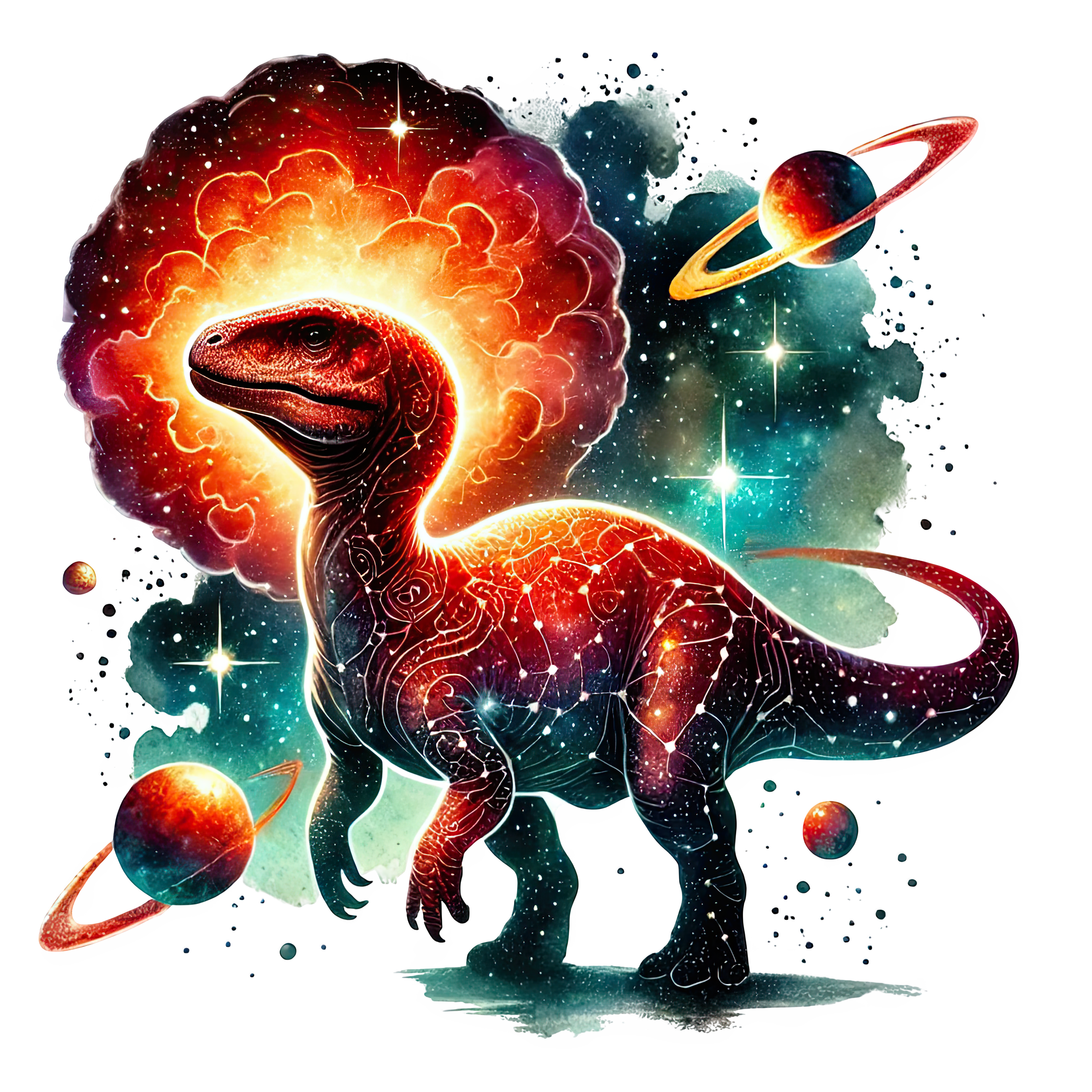 Cosmic Dinosaurs Heat Transfer