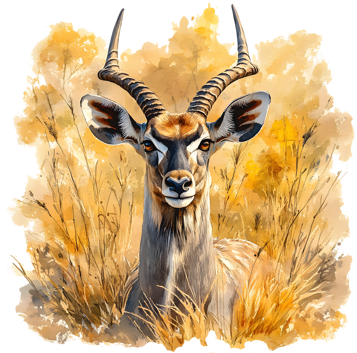 African Safari Animals Heat Transfer
