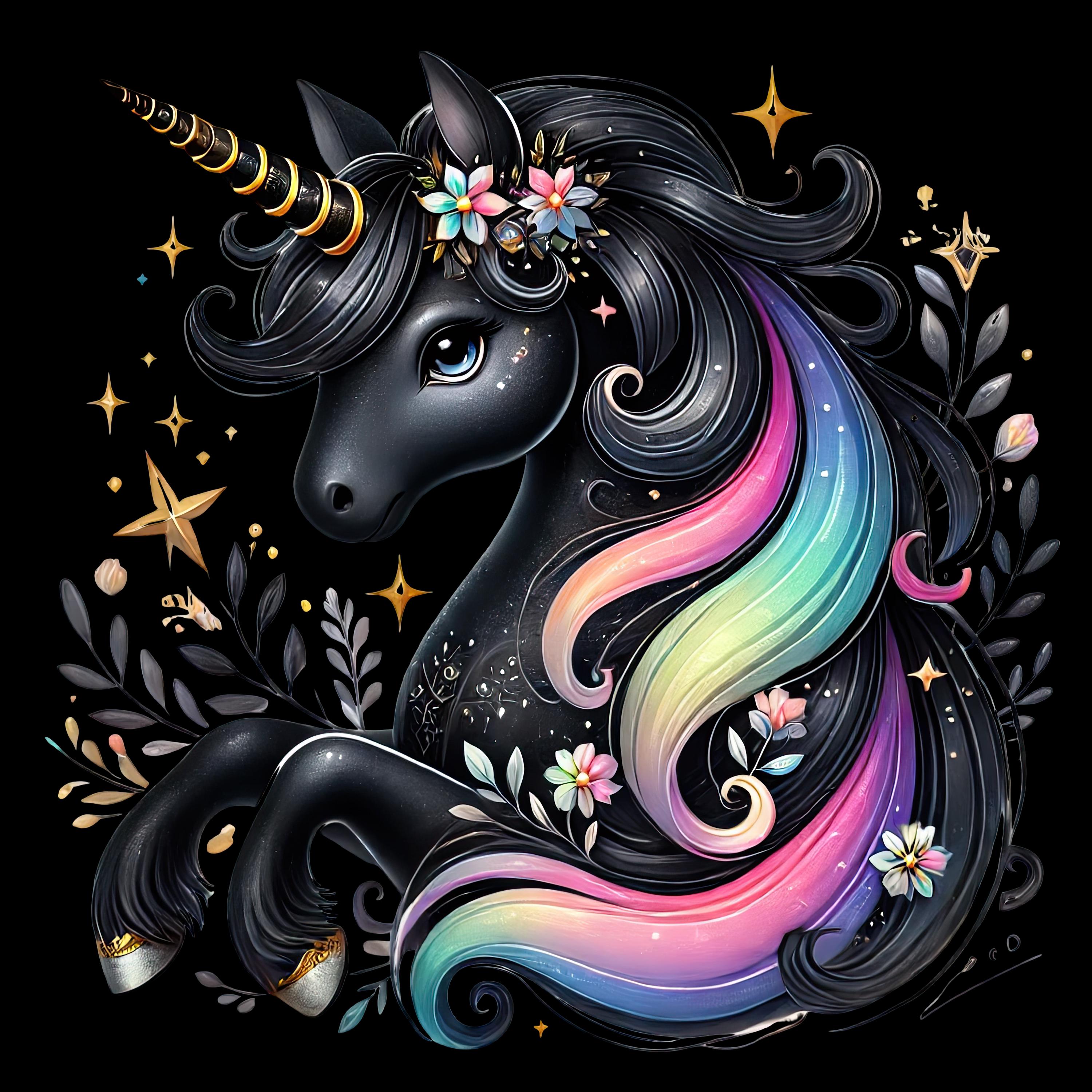 Black Unicorns Heat Transfer