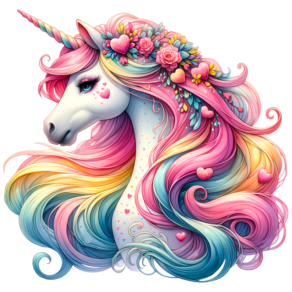 Unicorns and Hearts Heat Transfer