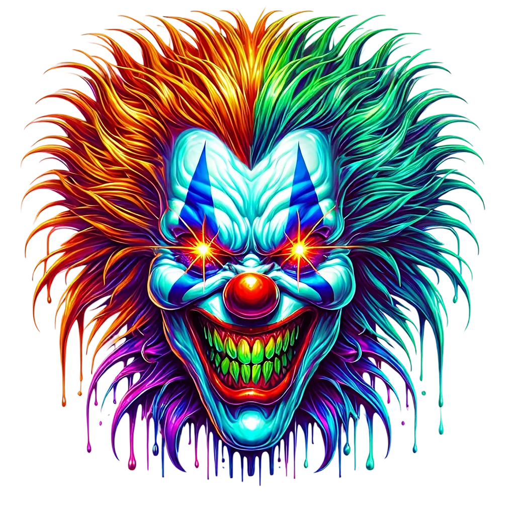 Psycho Clowns Heat Transfer