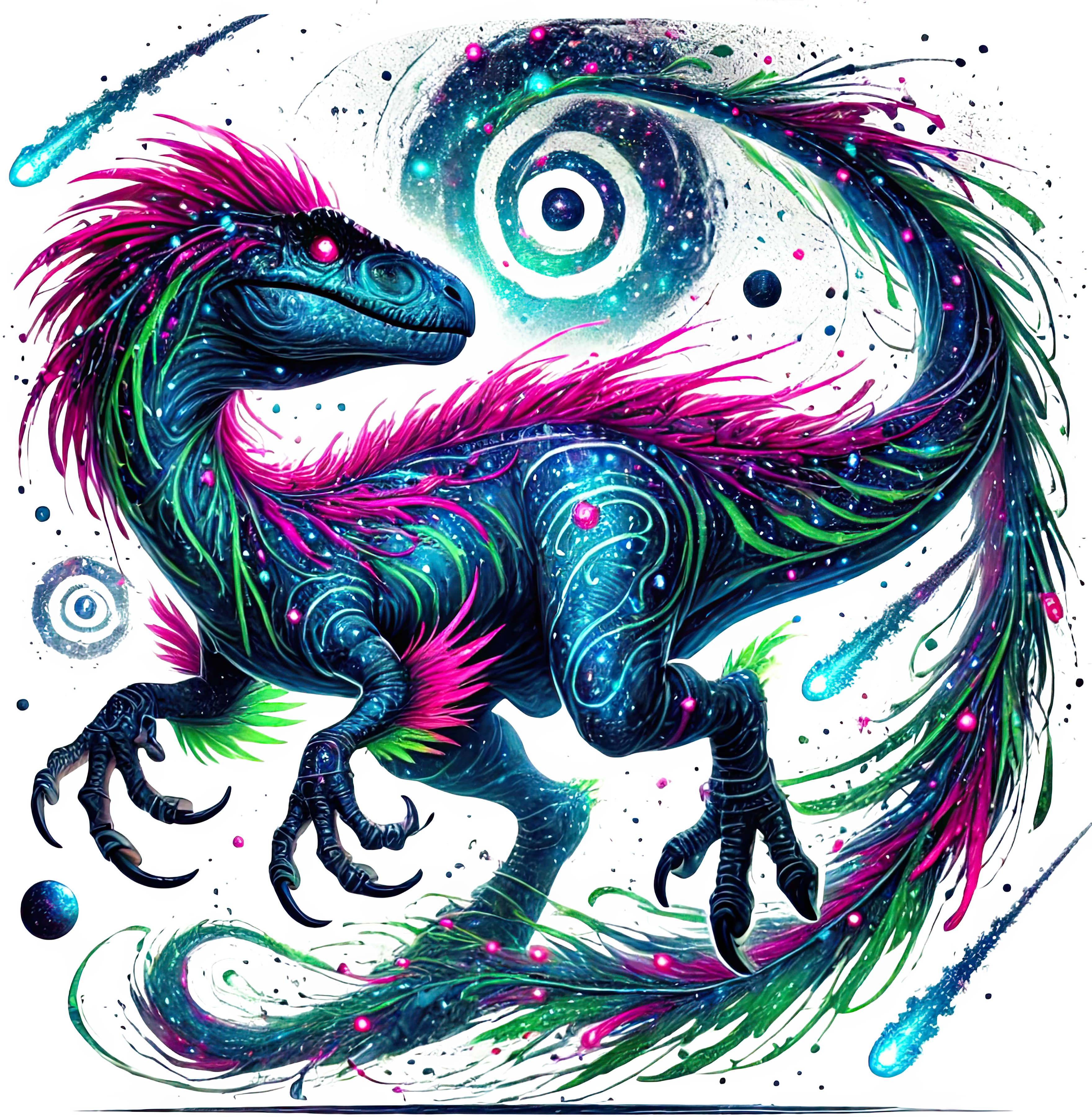 Cosmic Dinosaurs Heat Transfer
