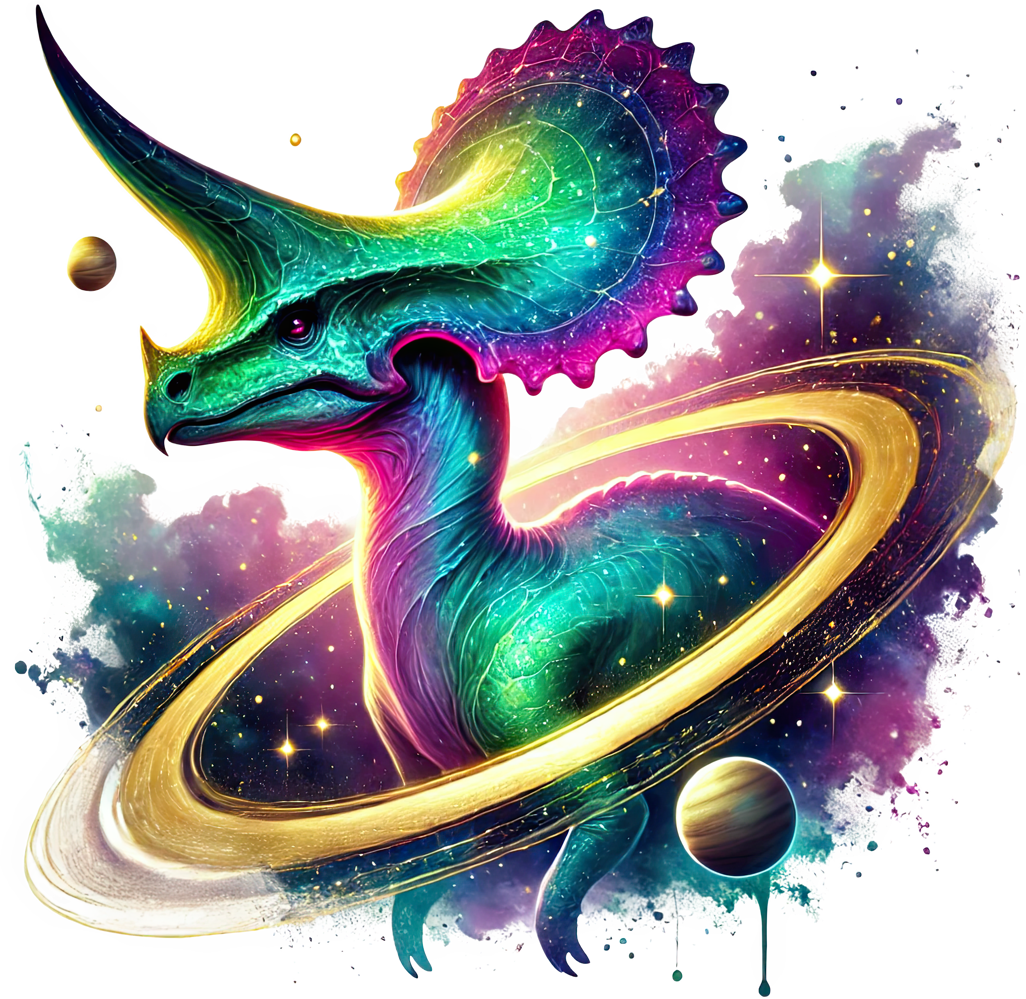 Cosmic Dinosaurs Heat Transfer