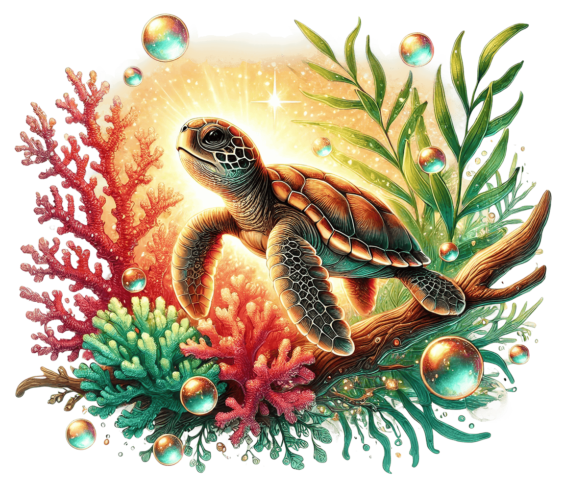 Baby Sea Turtles P1 Heat Transfer