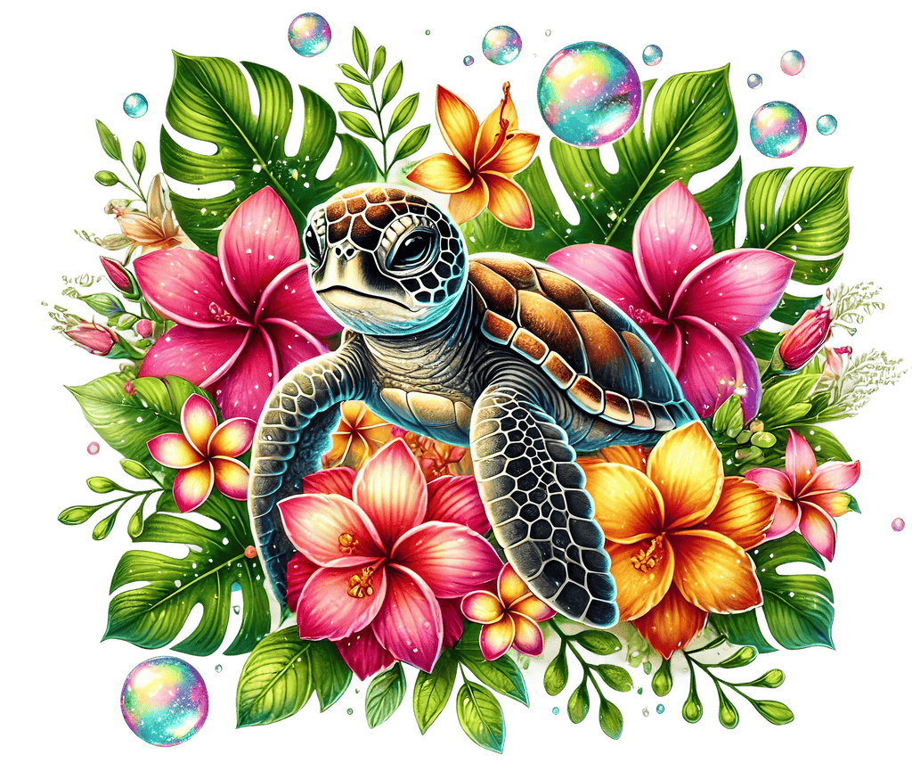 Baby Sea Turtles P1 Heat Transfer