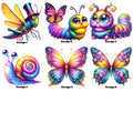 Butterfly, Caterpillar, Snail Heat Transfer