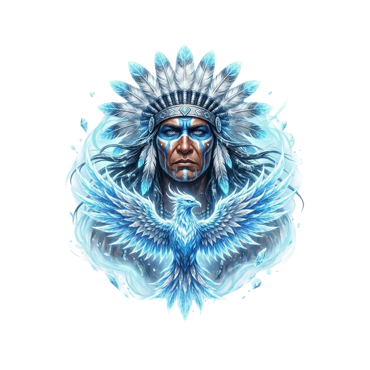 Native Americans Graphic T-shirt S-5X