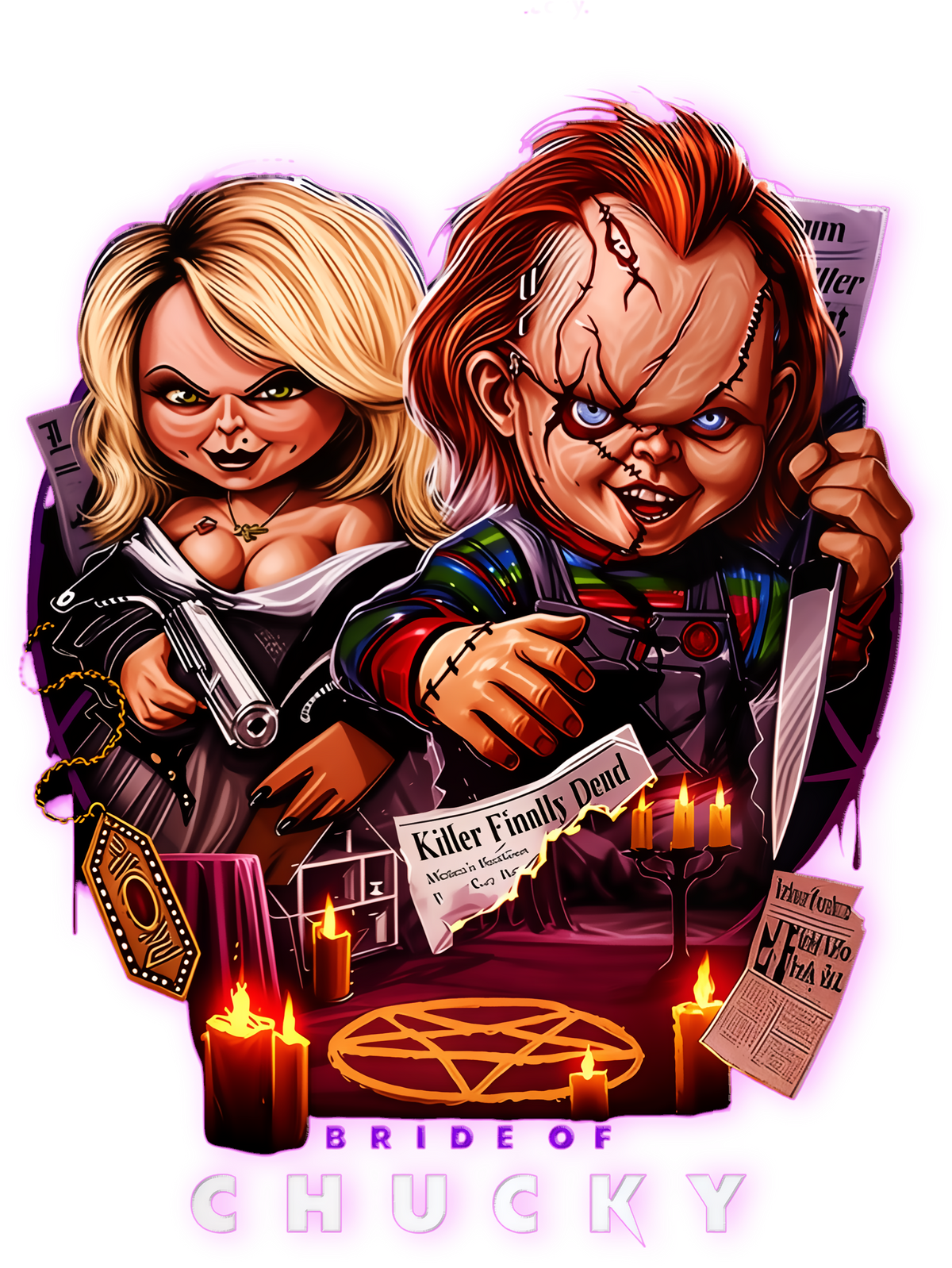 1 Horror Designs Heat Transfer