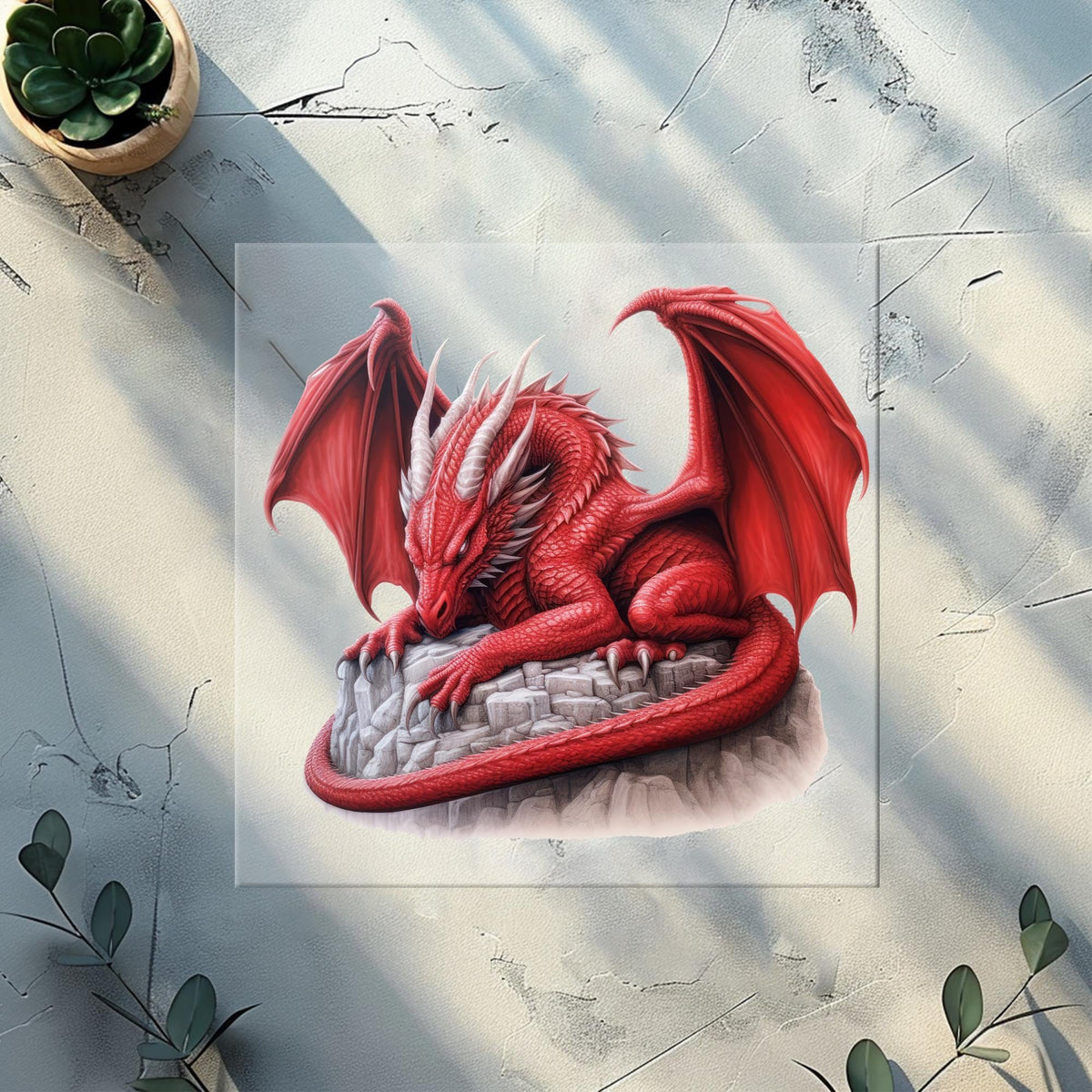 Fantasy Dragons Heat Transfer
