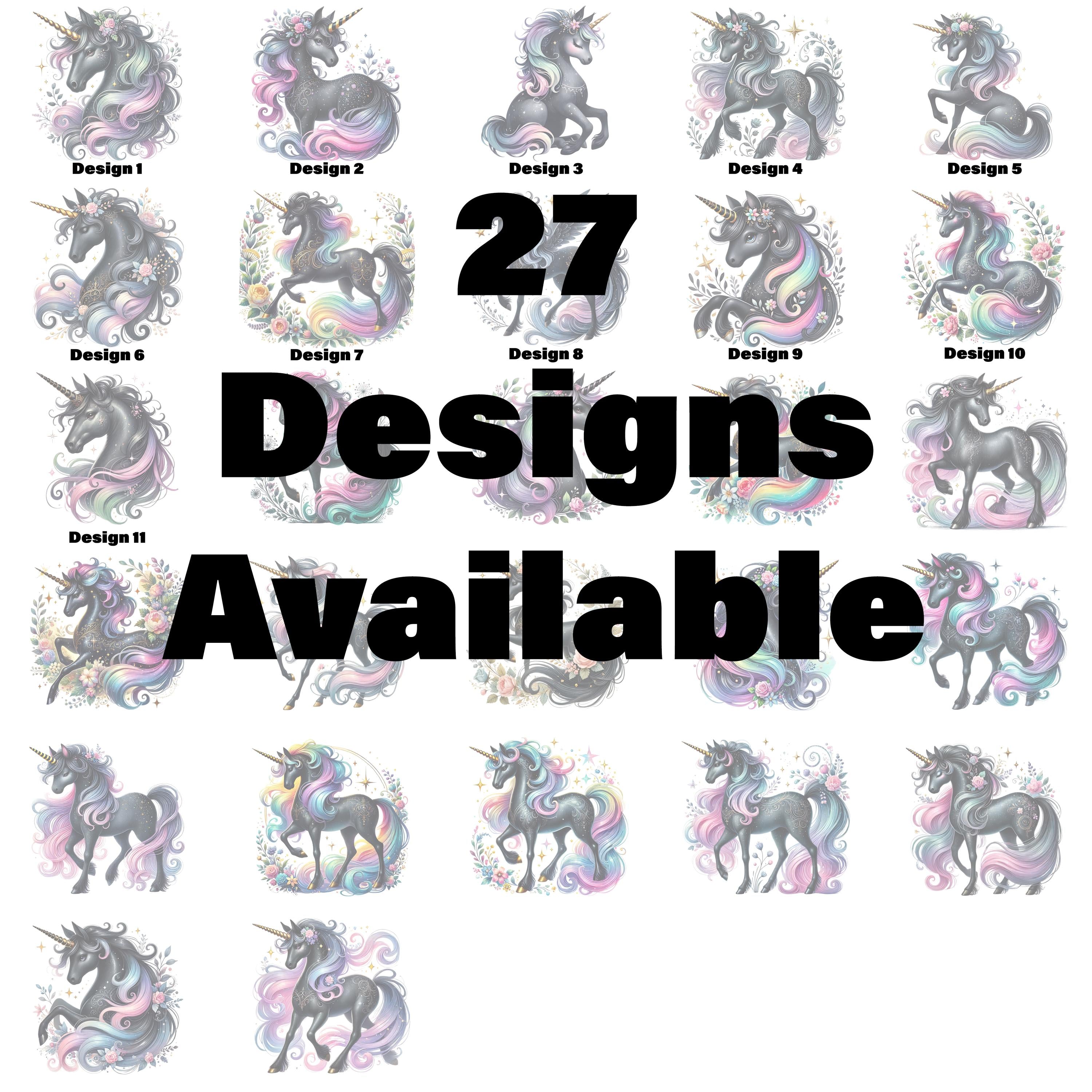 Black Unicorns Heat Transfer