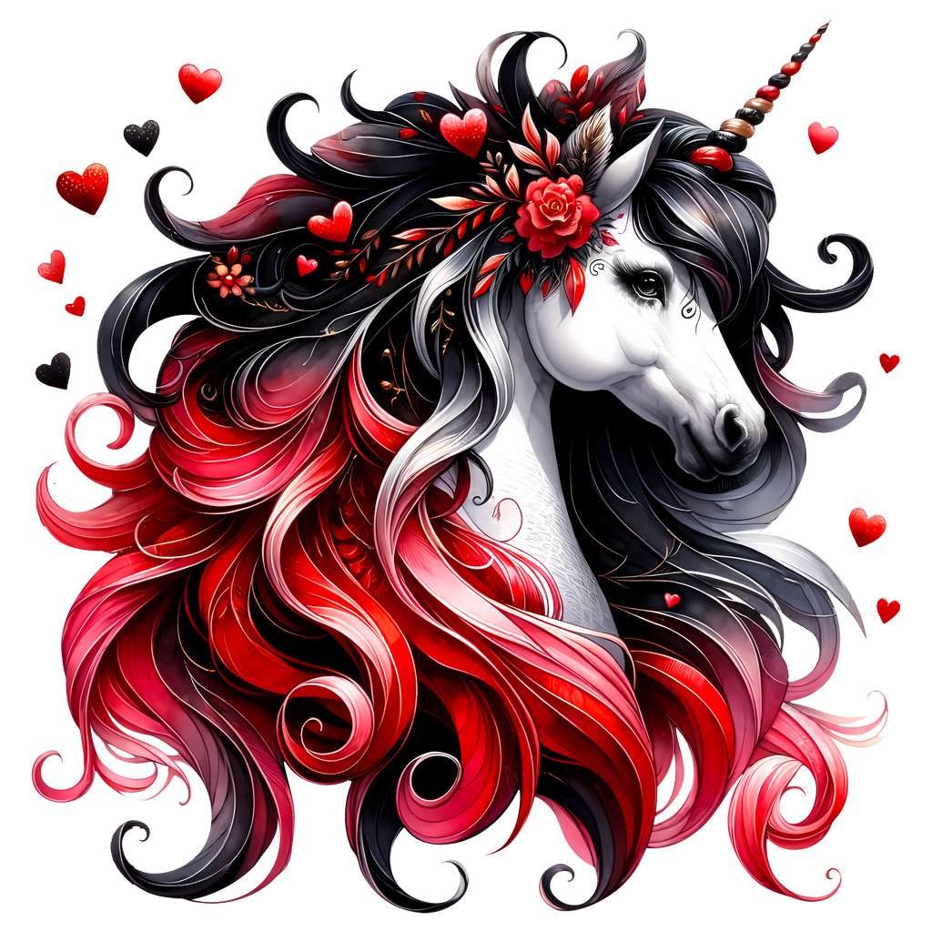Unicorns and Hearts Heat Transfer