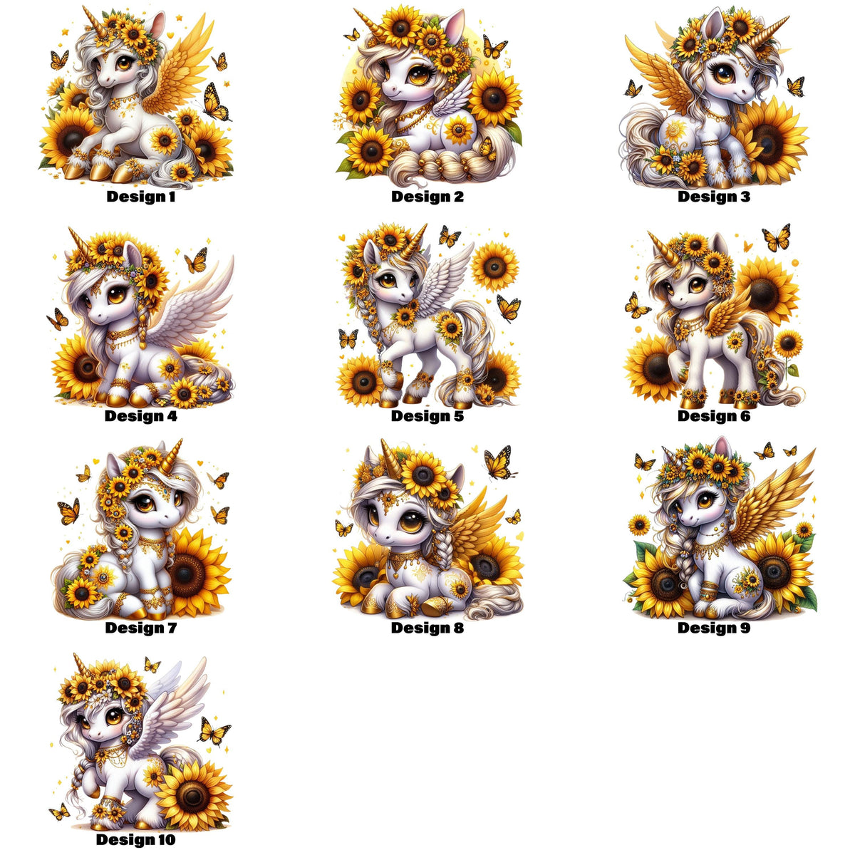 Unicorns and Sunflowers Heat Transfer