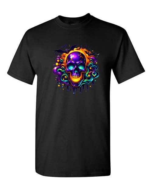 Horror Skulls Graphic T-shirt S-5X