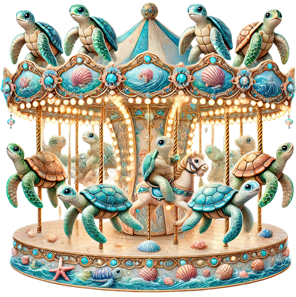 Animal Carousels Heat Transfer