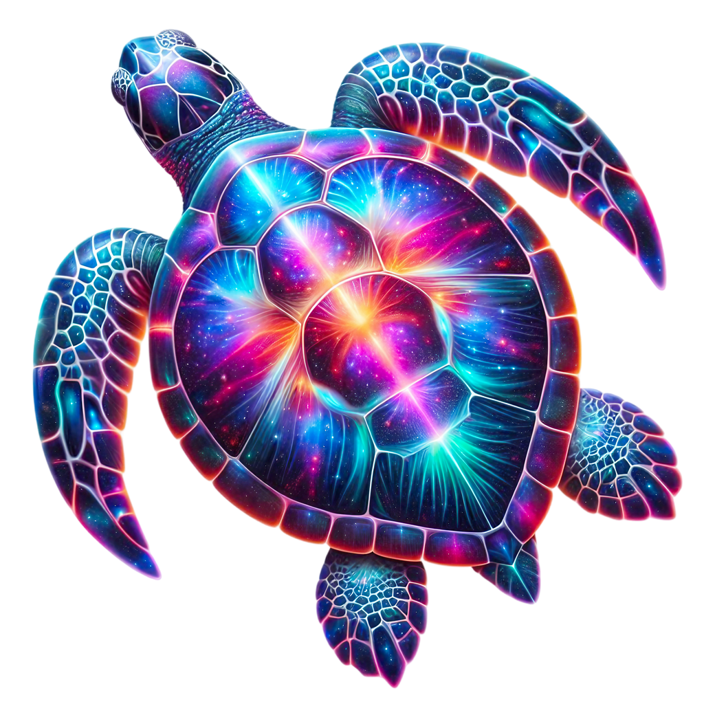 10 Turtles Graphic T-shirt S-5X