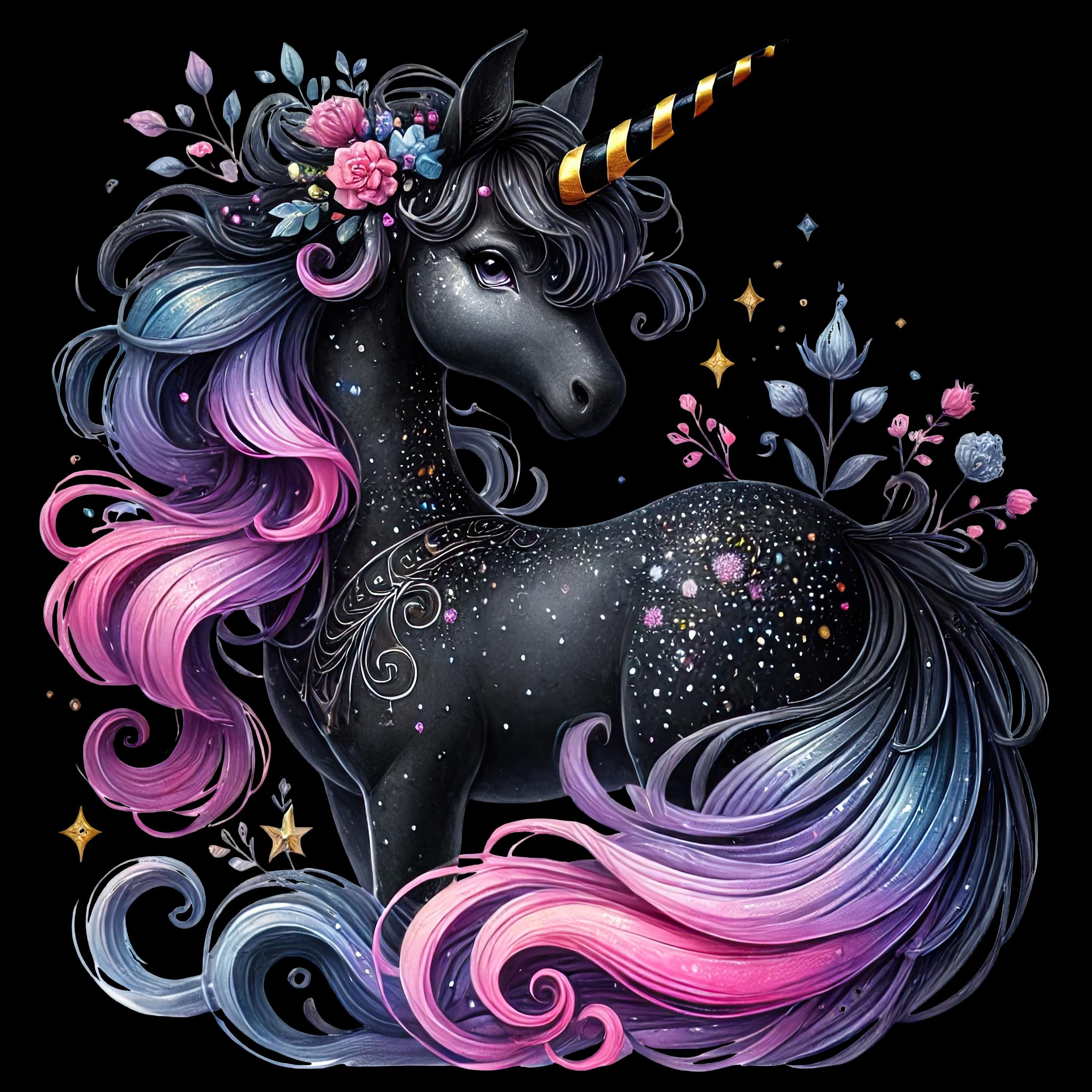 Black Unicorns Heat Transfer