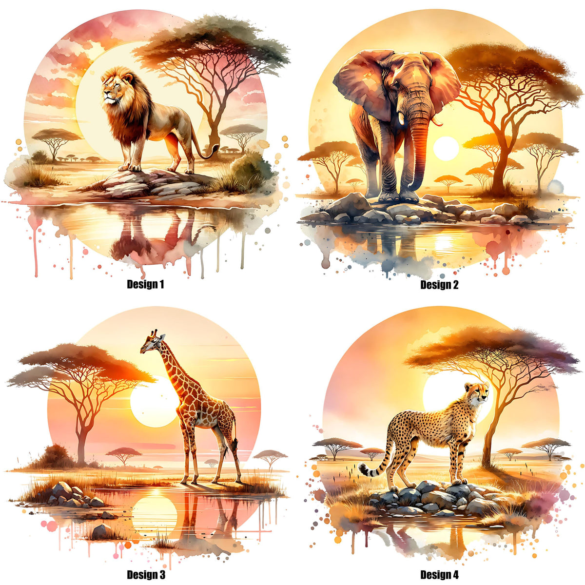 African Safari Heat Transfer
