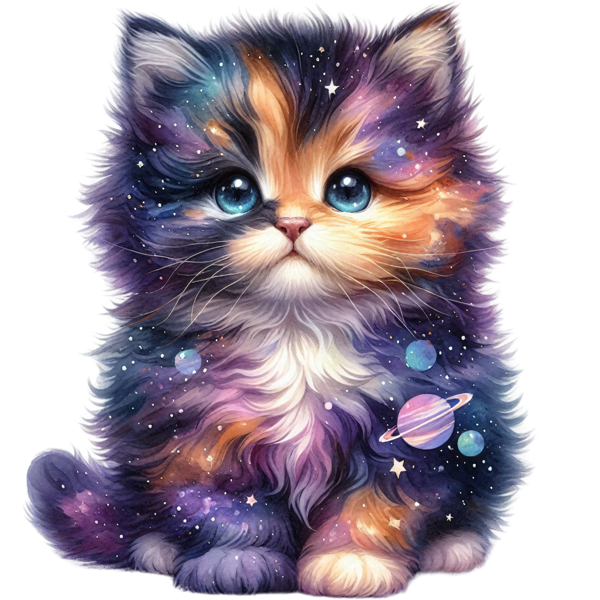 Celestial Kittens Heat Transfer