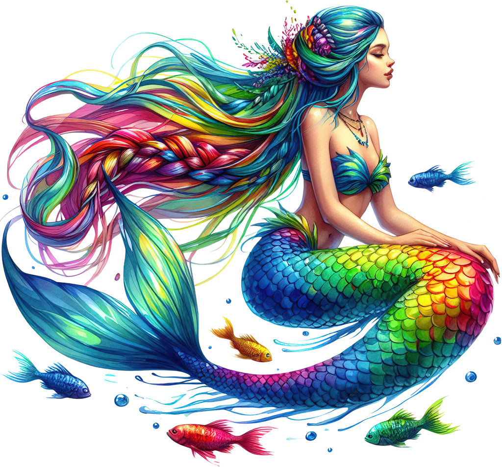 Beautiful Mermaids Heat Transfer