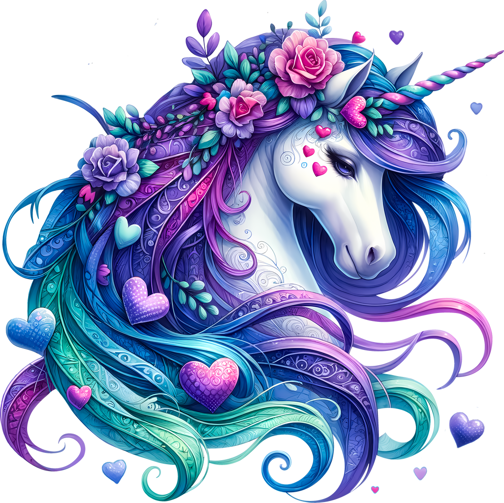 Unicorns and Hearts Heat Transfer