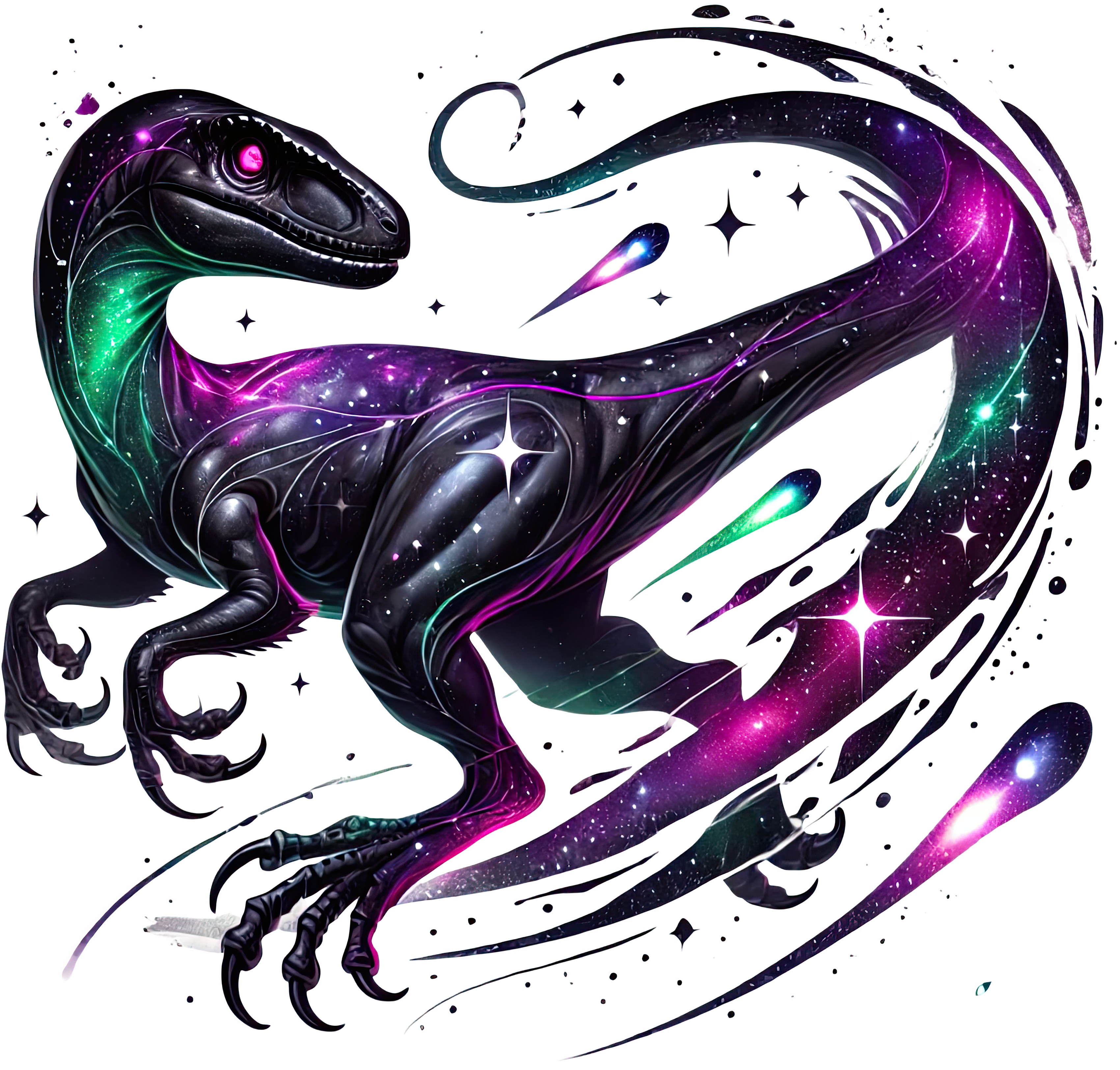 Cosmic Dinosaurs Heat Transfer