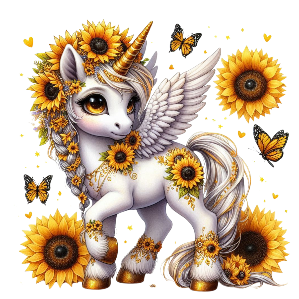 Unicorns and Sunflowers Heat Transfer