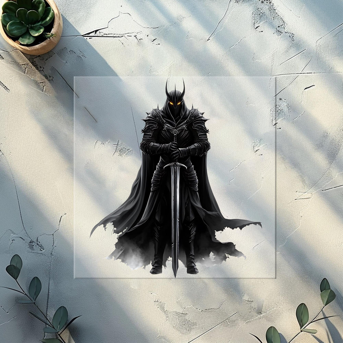 Evil Gothic Knights Heat Transfer