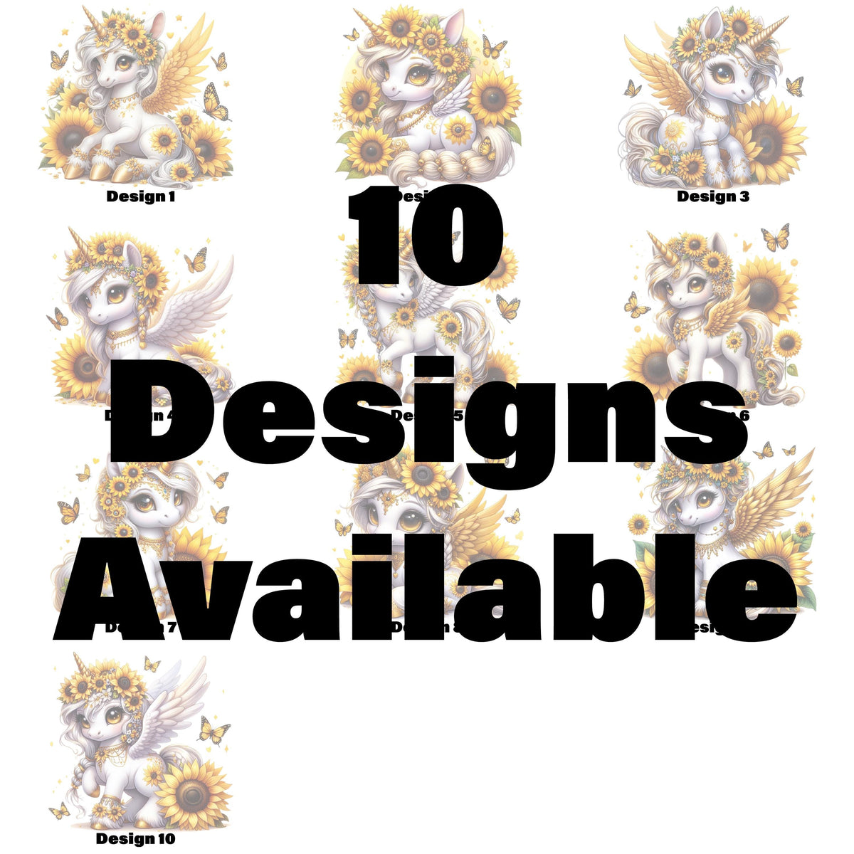 Unicorns and Sunflowers Heat Transfer