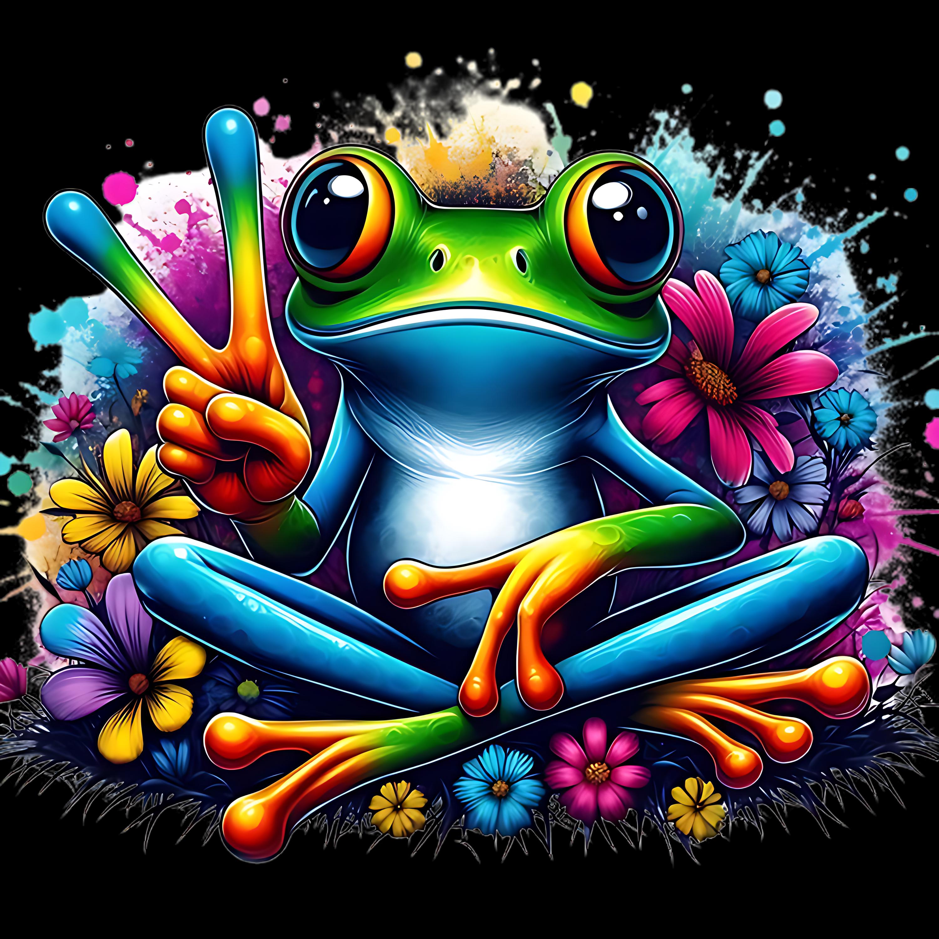 Peace Frog Heat Transfer
