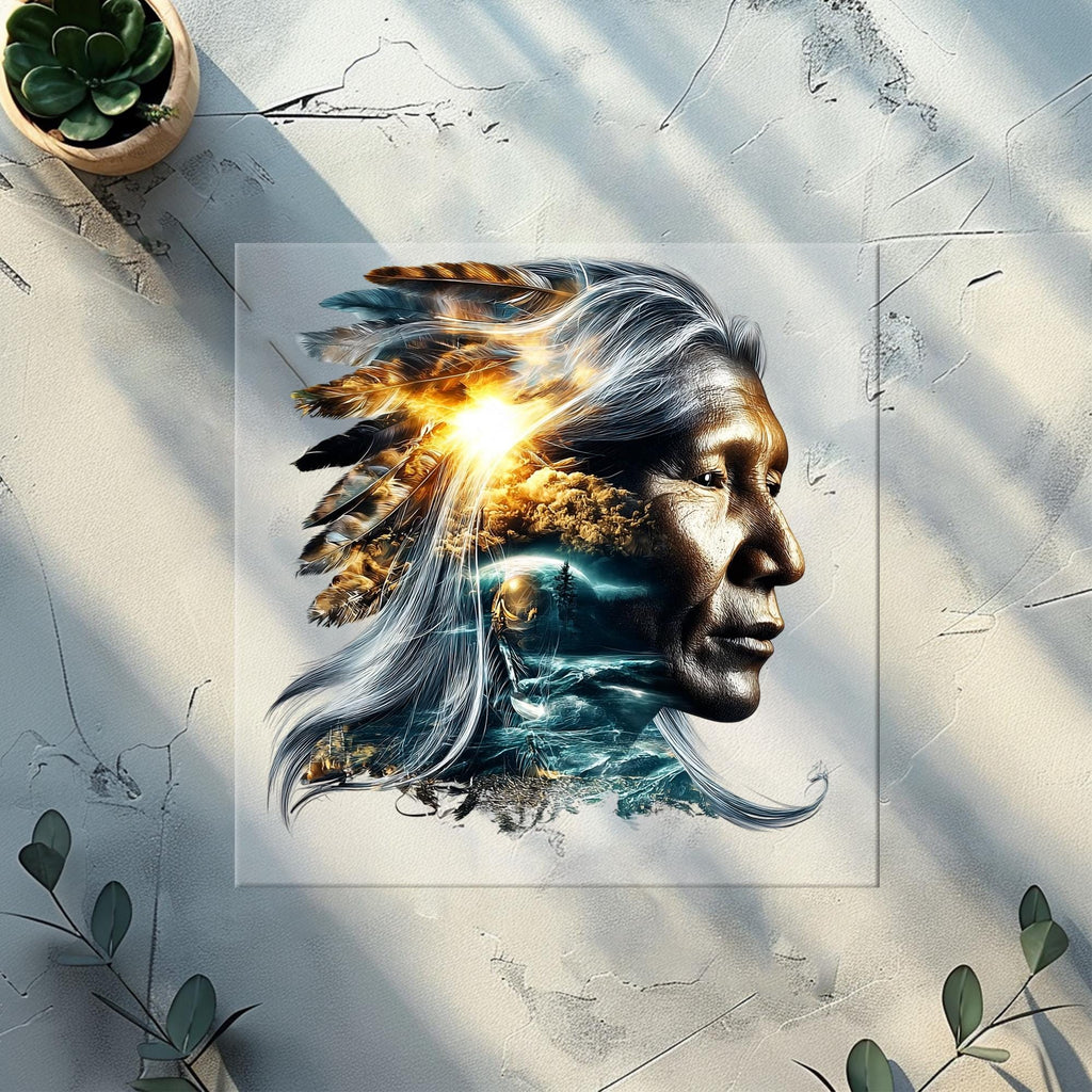 Ancestral Spirit Heat Transfer Ready to Press