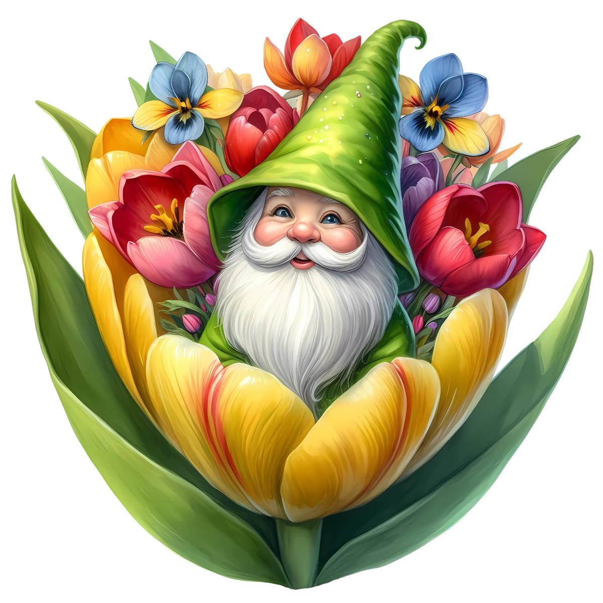 Tulip Gnomes Heat Transfer