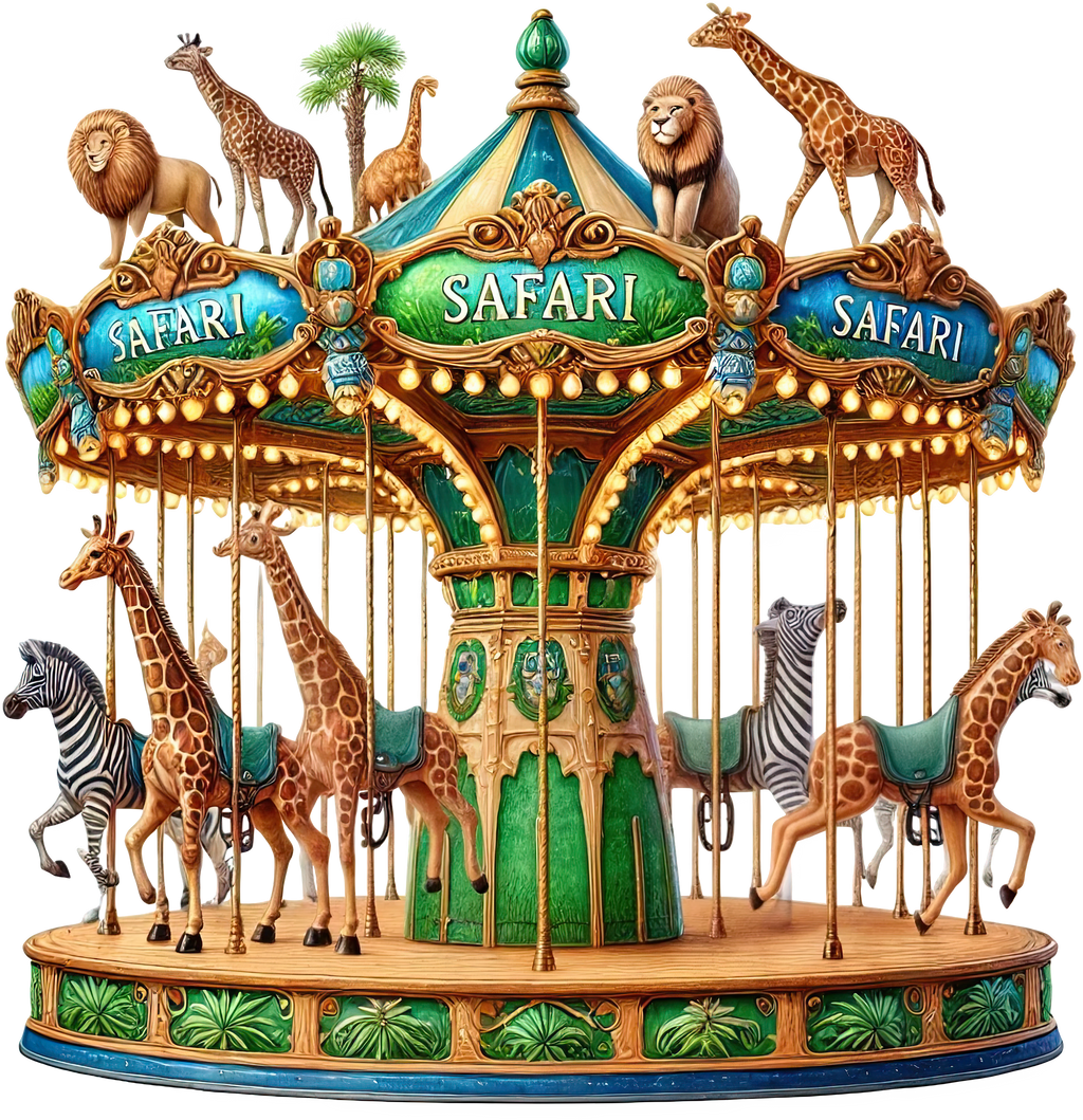 Animal Carousels Heat Transfer