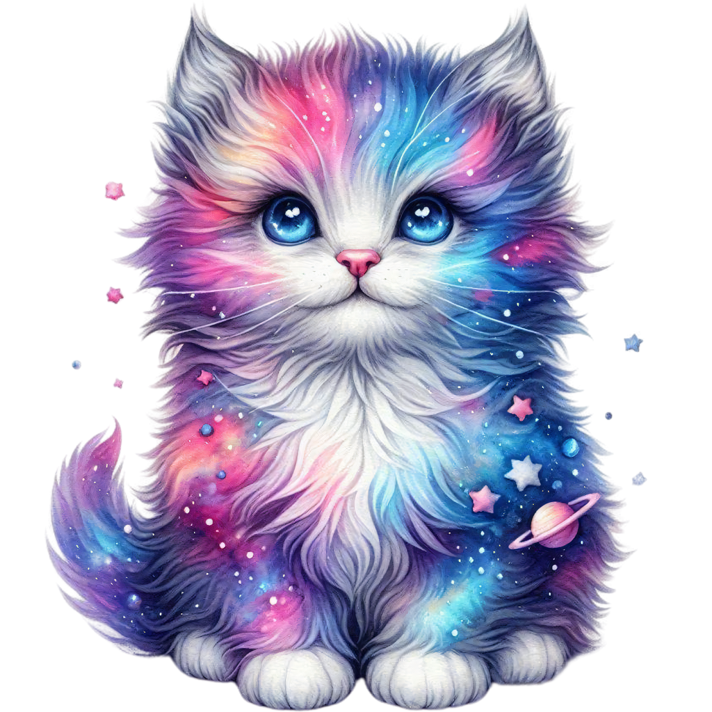 Celestial Kittens Heat Transfer