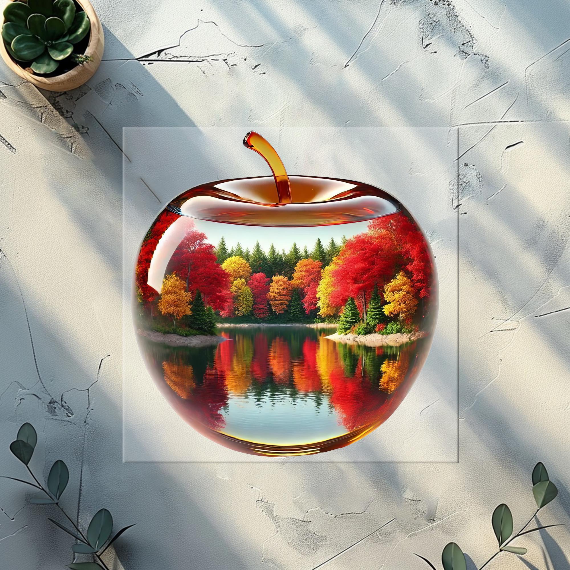 Autumn in an Apple Heat Transfer